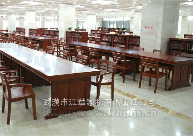 武漢大學(xué)圖書館家具項(xiàng)目閱覽桌椅